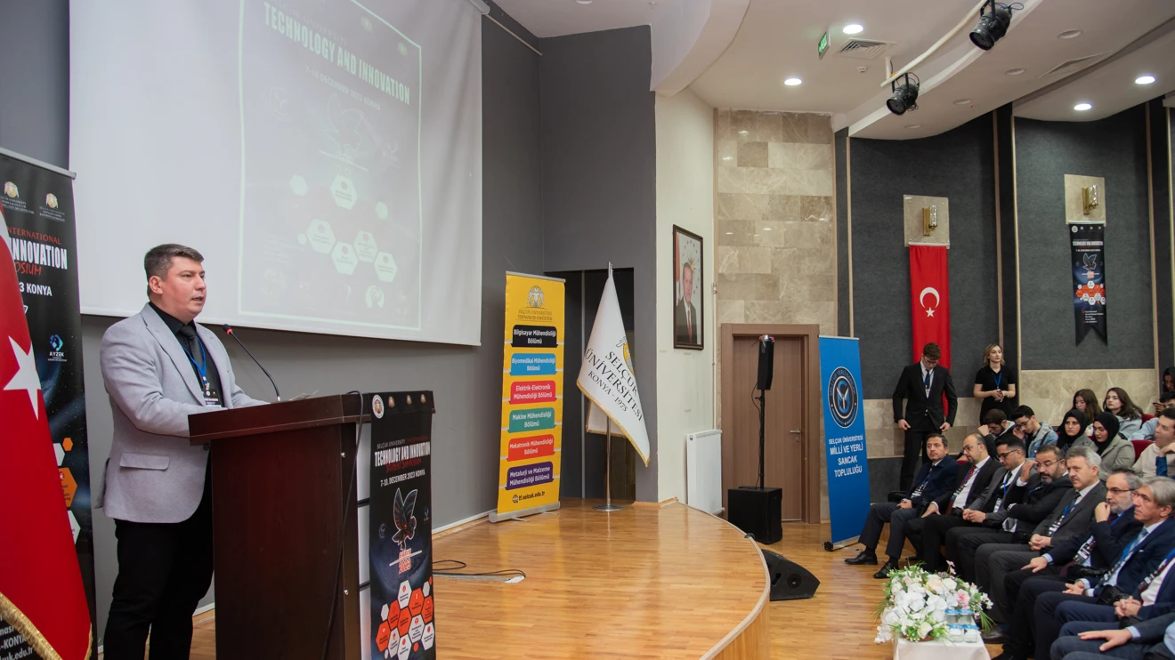 Selçuk Üniversitesinde Teknoloji ve İnovasyon Sempozyumu düzenlendi
